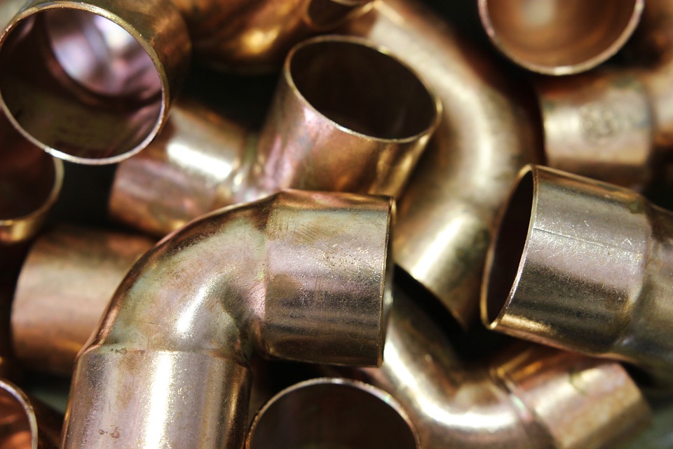 High Quality Plumbing Copper Brass Materials Pipe Fittings
