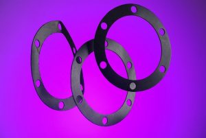 Set of rubber gaskets