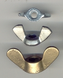 Set of wing nuts