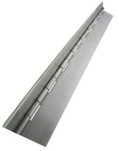 Steel piano hinge by Monroe Engineering