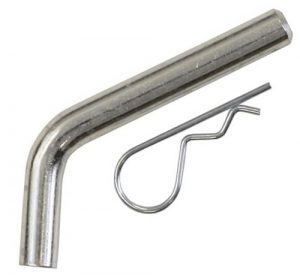 Bent hitch pin by Monroe Engineering