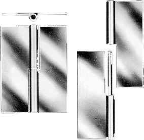 Loose joint hinges by Monroe