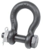 Bolt type anchor shackle by Monroe
