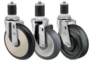 Expanding stem casters by Monroe