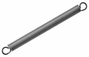 Close-wound extension spring