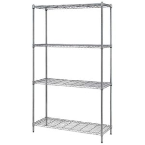 Wire shelving