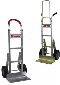 Dual handle hand truck