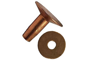 Copper Belt Rivets & Burs